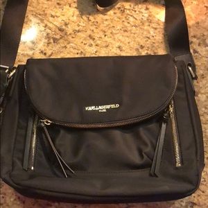 Karl Lagerfeld Black Satchel